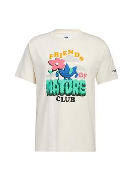 Camiseta Adidas Friends of Natu Blanca para Hombre