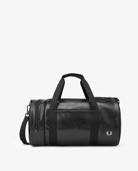 Bolsa Fred Perry Barril Negro Para Hombre