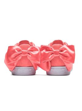 Zapatillas Puma Suede Bow Pink