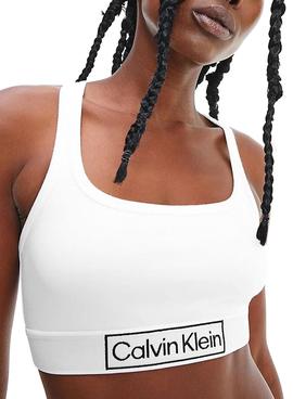Sujetador Calvin Klein Unlined Blanco para Mujer