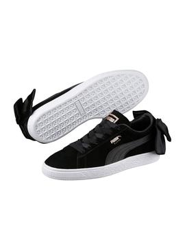 Zapatillas Puma Suede Bow Negro