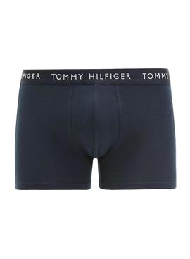 Pack 3 Calzoncillos Tommy Hilfiger Marino Hombre