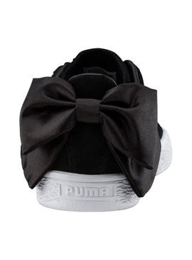 Zapatillas Puma Suede Bow Negro