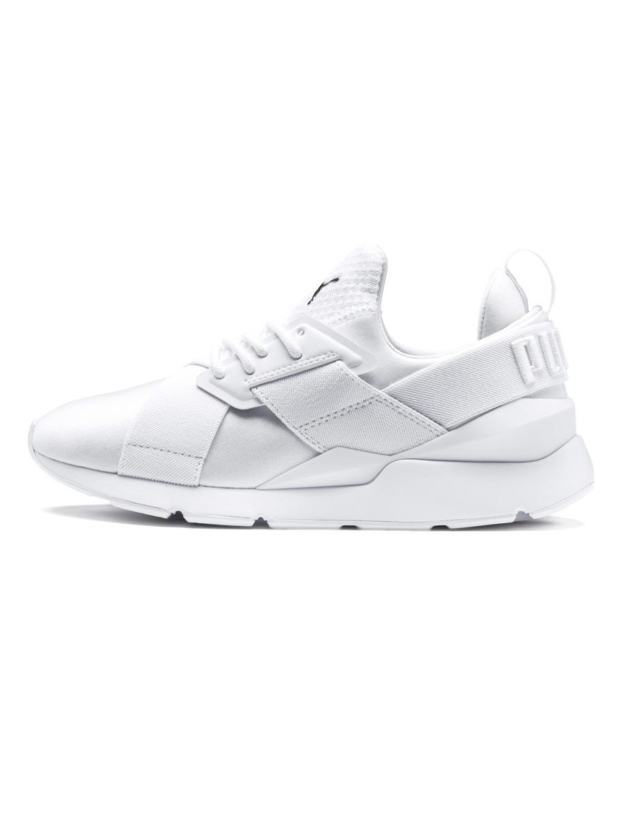 Puma muse satin blancas hotsell