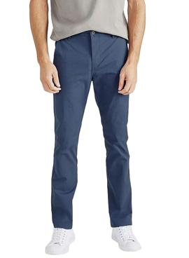 Pantalon Dockers Alpha Original Skinny Azul Hombre