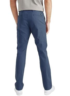 Pantalon Dockers Alpha Original Skinny Azul Hombre