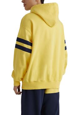 Sudadera Tommy Jeans POP DROP Amarilla Para Hombre