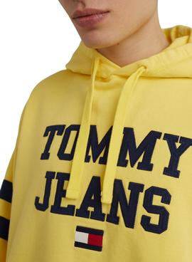 Sudadera Tommy Jeans POP DROP Amarilla Para Hombre