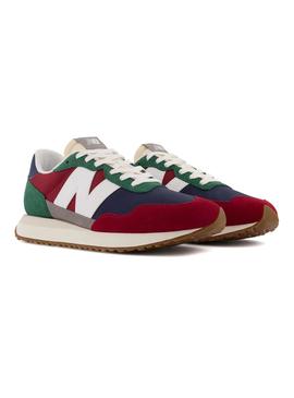 Zapatillas New Balance 237 Scarlet Para Hombre