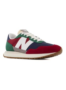 Zapatillas New Balance 237 Scarlet Para Hombre