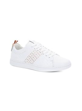 Zapatilla Lacoste Carnaby Evo 119 Cobre Mujer