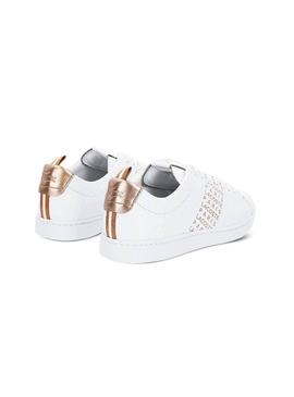 Zapatilla Lacoste Carnaby Evo 119 Cobre Mujer