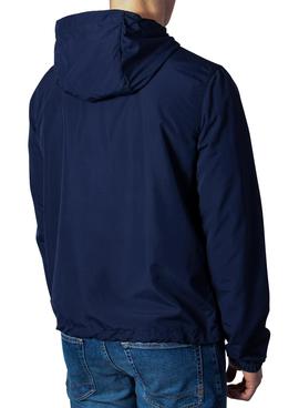 Chaqueta Lacoste Bomber Azul Para Hombre