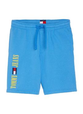 Bermudas Tommy Jeans POP DROP Azul Para Hombre