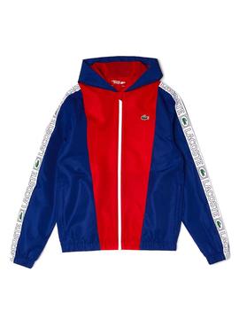 Chándal Lacoste Sport Azul Y Rojo Para Hombre