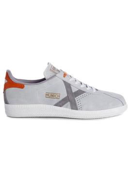 Zapatillas Munich Barru 112 Gris Para Hombre