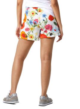 Short New Balance Essentials Super Bloom Mujer