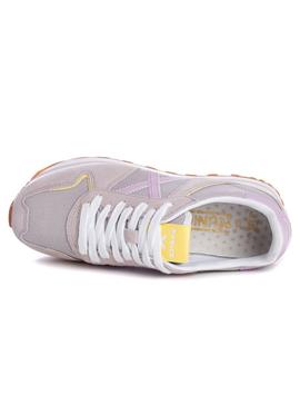 Zapatillas Munich Massana Sky 165 Beige Para Mujer