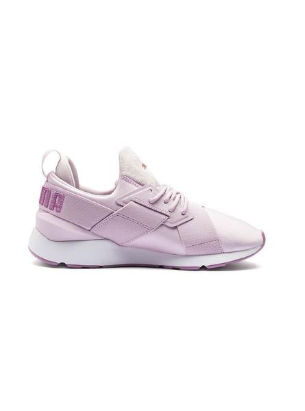 Todo el tiempo ~ lado extraer Zapatillas Puma Muse Satin II Orchid