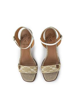 Sandalias Lajas Chiara Blanco POPA para Mujer