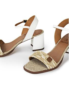 Sandalias Lajas Chiara Blanco POPA para Mujer