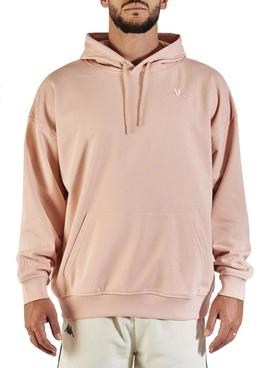 Sudadera Kappa Tallyx Authentic Rosa Para Hombre