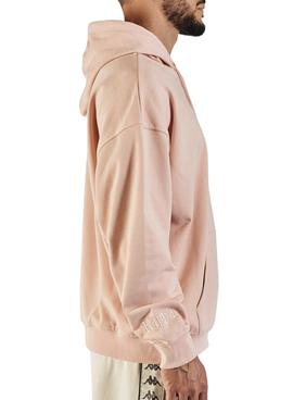 Sudadera Kappa Tallyx Authentic Rosa Para Hombre