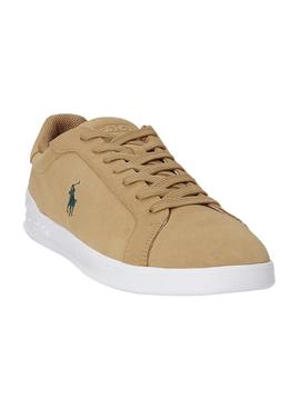 Zapatillas Polo Ralph Lauren Heritage Court Beige