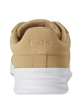 Zapatillas Polo Ralph Lauren Heritage Court Beige