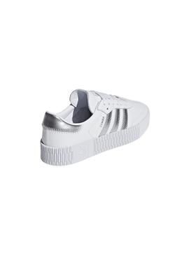 Zapatilla Adidas Sambarose Blanco Mujer.