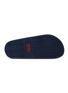 Chanclas Polo Ralph Lauren Marino para Hombre