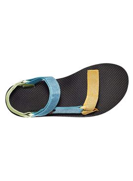 Sandalias Teva Midform Universal Metal Blue Mujer