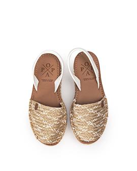 Sandalias Plataforma Chiara Blanco POPA para Mujer