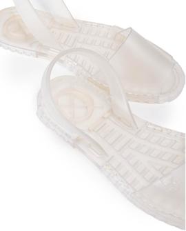 Sandalias Aqua Color Cristal POPA para Mujer