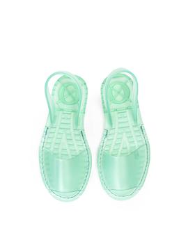 Sandalias Aqua Color Verde POPA para Mujer