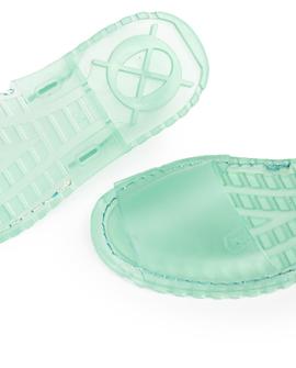 Sandalias Aqua Color Verde POPA para Mujer