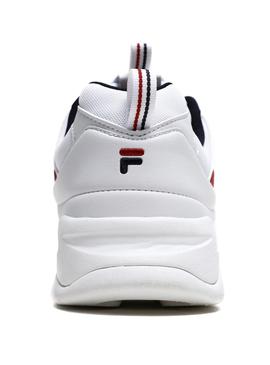 Zapatillas Fila Ray Heritage Blanco Marino Mujer