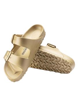 Sandalias Birkenstock Arizona EVA Gold Para Mujer