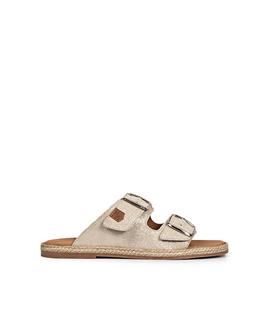 Sandalias Galdana Boreal Platino POPA para Mujer