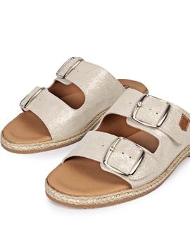 Sandalias Galdana Boreal Platino POPA para Mujer