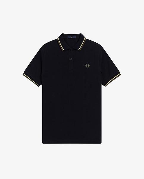 Polo Fred Perry Punto Piqué azul Para Hombre
