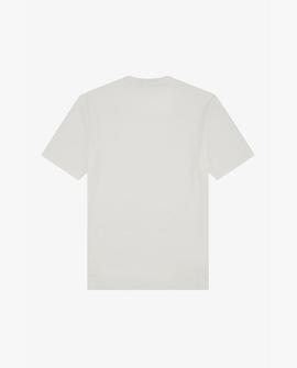 Camiseta Manga Corta Lisa Blanco Fred Perry Para Mujer