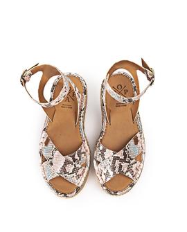 Sandalias Plataforma Orilla Gilda Rose POPA para Mujer