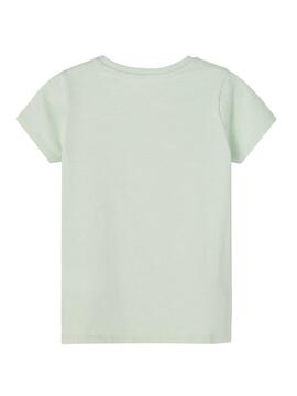 Camiseta Name It Jesa Verde Para Niña