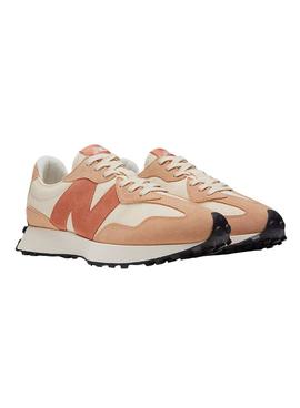 Zapatillas New Balance 327 Coral Para Hombre