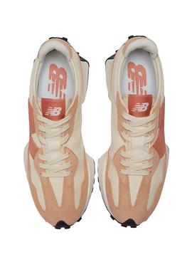 Zapatillas New Balance 327 Coral Para Hombre
