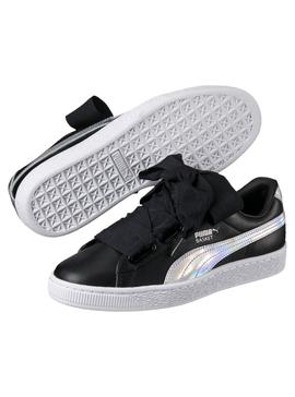 Zapatillas Puma Basket Heart Explosive Negro