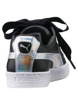 Zapatillas Puma Basket Heart Explosive Negro