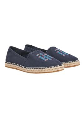 Alpargata Tommy Hilfiger Monograma Marino Mujer