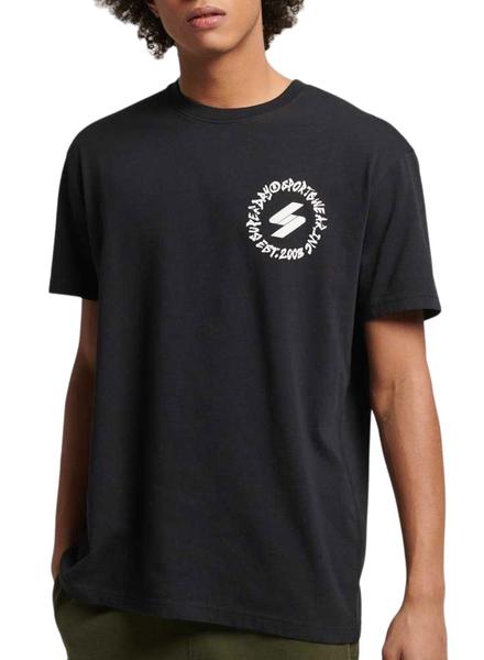 Camiseta Code Globe Negra